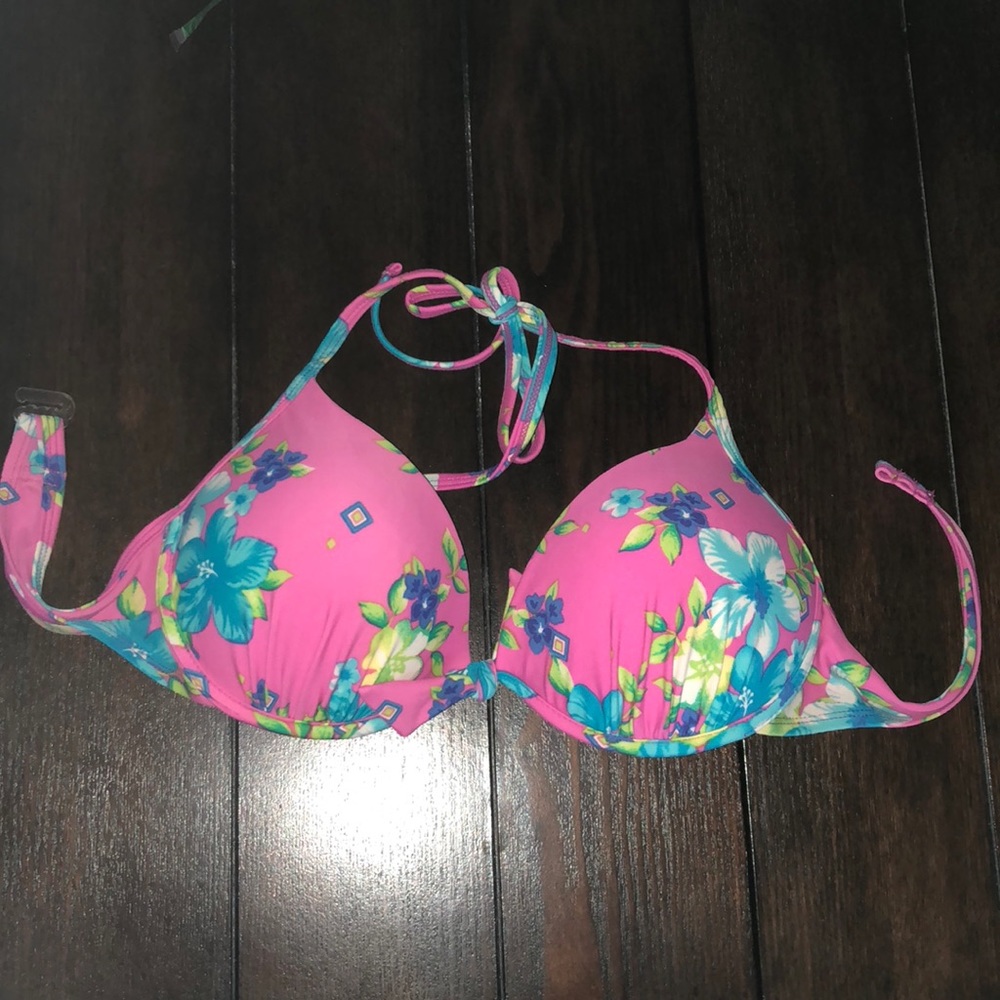 🐠 Tropical pink bikini top 🏝